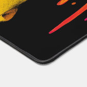 Melting Neon Muse – Psychedelic Pop Art Portrai Bureaumat (Hoek)