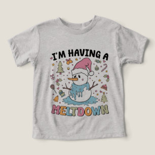 Melting Snowman Holiday Humor
