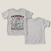 Melting Snowman Holiday Humor (Ontwerp Voorkant & Achterkant)
