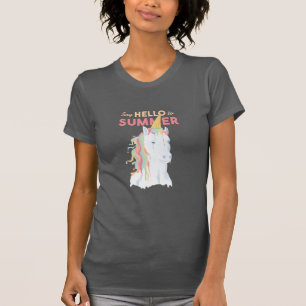 Melting Summer Unicorn T-shirt