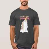 Melting Summer Unicorn T-shirt (Voorkant)