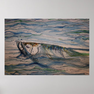 Melting Tarpon Poster