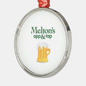 Melton's kerstboomornament metalen ornament (Links)