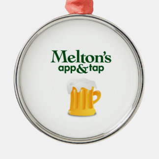 Melton's kerstboomornament metalen ornament