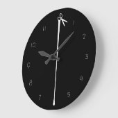 MELTPOINT BLACK Hot White-schaar Grote Klok (Hoek)