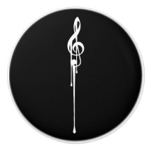 MELTPOINT BLACK White G-Clef Custom Color