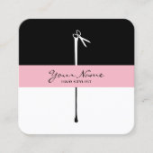 MELTPOINT-schaar Haarlijst Vierkante Visitekaartje (Voorkant)