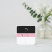 MELTPOINT-schaar Haarlijst Vierkante Visitekaartje (Staand voorkant)