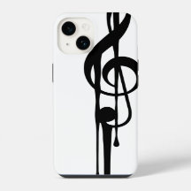 MELTPOINT WHITE Black G-Clef Custom Color