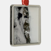 Meltwatervijvers langs de Groenlandse westkust Metalen Ornament (Rechts)