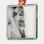 Meltwatervijvers langs de Groenlandse westkust Metalen Ornament (Links)