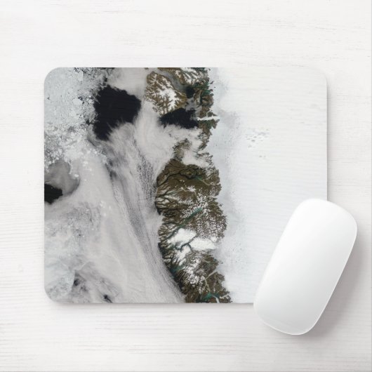 Meltwatervijvers langs de Groenlandse westkust Muismat (Met muis)