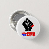 Melungeon Justice Ronde Button 3,2 Cm (Voorkant /achterkant)