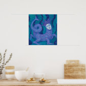 Melusine, Melusina, fantasie, surrealistisch, wate Poster (Keuken)