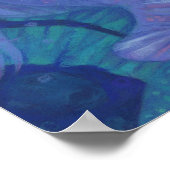 Melusine, Melusina, fantasie, surrealistisch, wate Poster (Hoek)