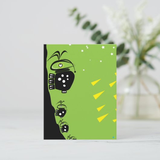 Melva het Briefkaart Bug (Staand voorkant)