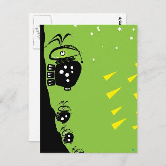 Melva het Briefkaart Bug (Voorkant / Achterkant)