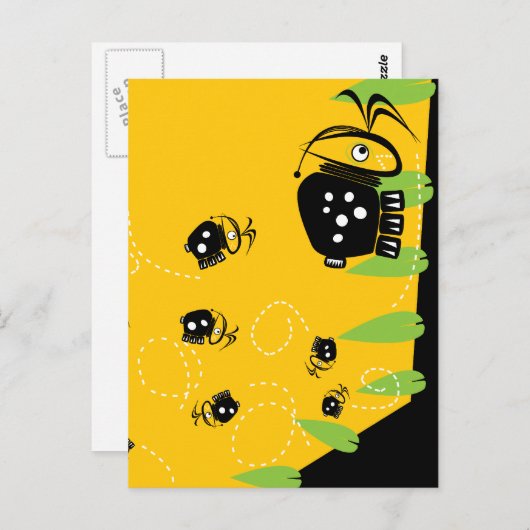 Melva het Briefkaart Bug (Voorkant / Achterkant)