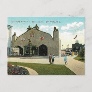 Melville Amusement Park Bayonne NJ Briefkaart