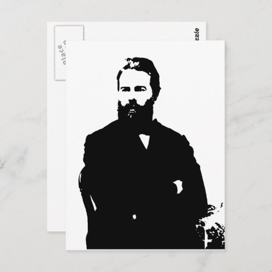 Melville Briefkaart (Voorkant / Achterkant)
