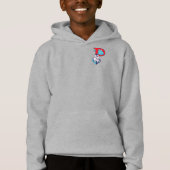 Melville Hoodie met Tall Ship and Squirt (Voorkant)
