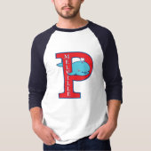 Melville "P" Raglan T-shirt (Voorkant)