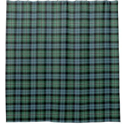 Melville Tartan Douchegordijn (Voorkant)