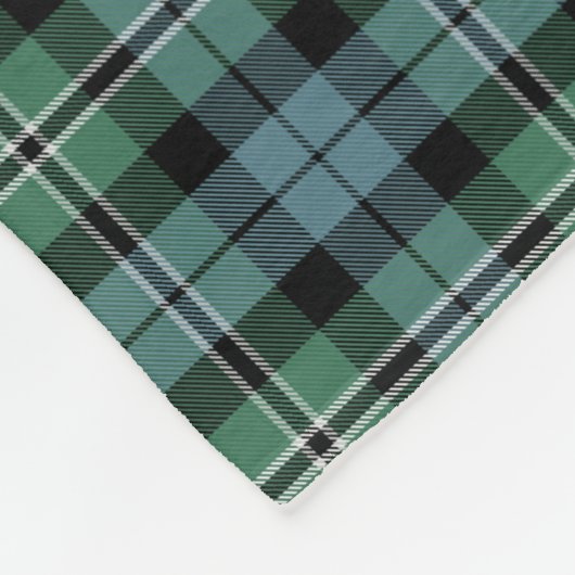Melville Tartan Fleece Deken (Hoek)
