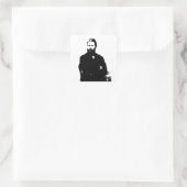 Melville Vierkante Sticker (Tas)