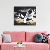 Melvin de Kat Fine Art  Canvas Afdruk (Insitu (Woonkamer))