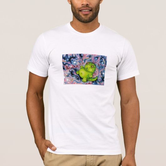 Melvin in Space door Carrie Michael T-shirt (Voorkant)