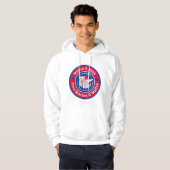 Melvin T. Mink mannen hoodie (Voorkant volledig)