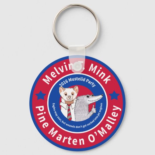 Melvin T. Mink-sleutelhanger Sleutelhanger (Voorkant)