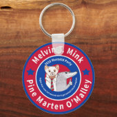 Melvin T. Mink-sleutelhanger Sleutelhanger (Voorkant)