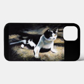 Melvin the Cat Fine Art Case-Mate iPhone Case (Achterkant (horizontaal))