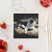Melvin the Cat Fine Art Servet (Insitu)