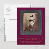 Melvina Jane (Rupp) Zarfos of York Co., PA Briefkaart (Voorkant / Achterkant)