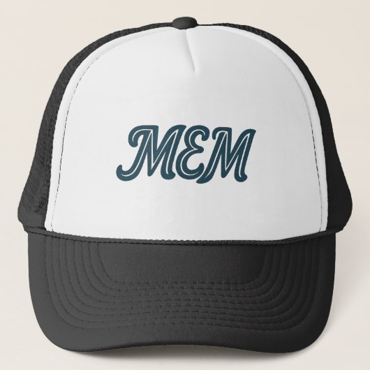 MEM Memphis Luchthavencode – Memphis International Trucker Pet (Voorkant)
