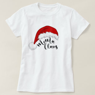 Mema Claus kerstkerstkerstkerstman T-Shirt