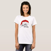 Mema Claus kerstkerstkerstkerstman T-Shirt (Voorkant volledig)