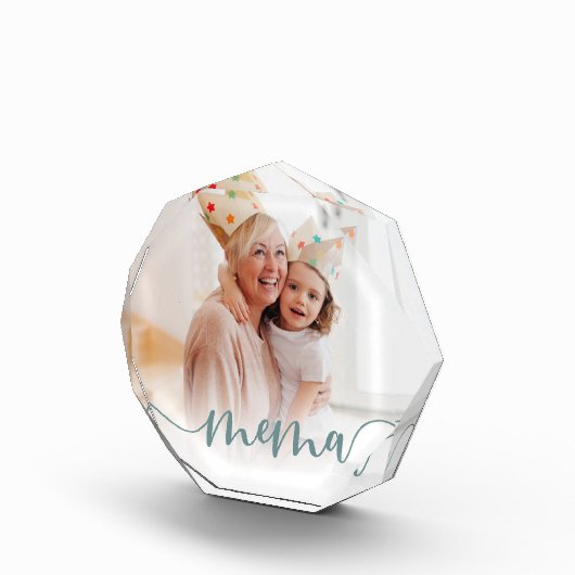 Mema | Grandma Script Overlay Fotoblokken (Rechts)