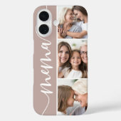 Mema Script Grandma Photo Collage Case-Mate iPhone Case (Achterkant)