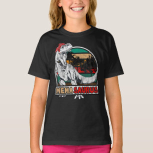 Memasaurus Rex Dinosaur Mema Saurus Family Matchin T-shirt