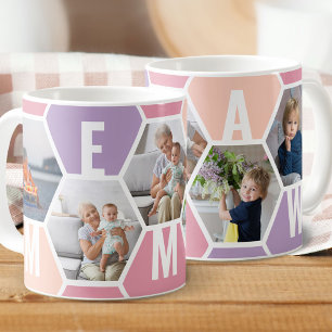 MEMAW 5 Foto Bewerkbare 5 Letter Bijenkorf Koffiemok
