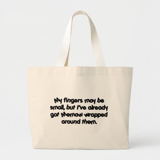 Memaw is gevlekt grote tote bag (Voorkant)