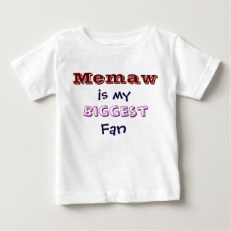 Memaw is mijn grootste fan Baby Peuter T-shirt