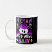 Memaw Of The Brewing Baby Grandma To Be Halloween  Koffiemok (Links)