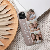 Memaw Script Grandma Photo Collage Case-Mate iPhone Case