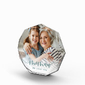 Memaw Wij houden van je | Grandma Script Overlay Fotoblokken (Rechts)