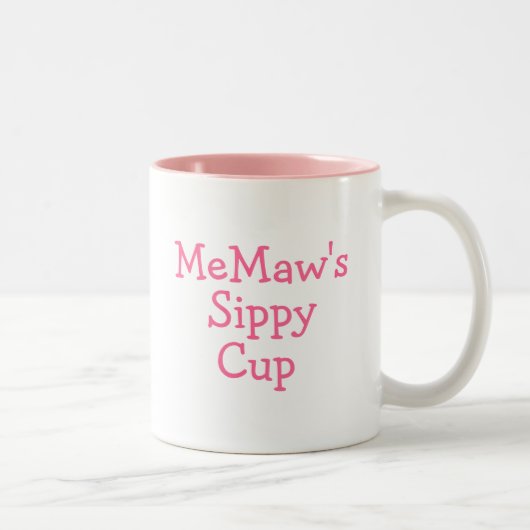 Memaw's sippy cup mok (Rechts)